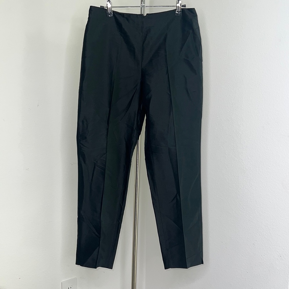 🔹 Ralph Lauren Black Label Silk Ankle Pants Made in USA